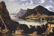 Thomas, View of Cold Spring and Mount Taurus about 1850
